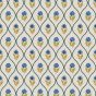 Trellis Floral Wallpaper 120876 by Joules in Cream Gold