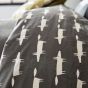 Mr Fox Bedding and Pillowcase By Scion in Charcoal Grey