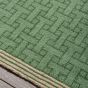 T Monogram Indoor Outdoor Rug 455807 by Ted Baker in Jade Green