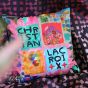 Christian Lacroix Arlecchino Wood Abstract Cushion Multi