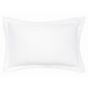 Plain Oxford Pillowcase By Bedeck of Belfast in White