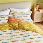 Mr Fox Birthday Cotton Bedding by Scion in Multi