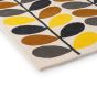 Multi Stem Runner Rugs 61506 in Brown by Orla Kiely