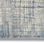 Calvin Klein Rush Designer Abstract Rugs CK950 Ivory Blue