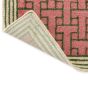 T Monogram Indoor Outdoor Rug 455802 by Ted Baker in Dusted Pink