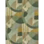 Abstract 1928 Wallpaper 312887 by Zoffany in Antique Olivine