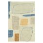 Composition Contemporary Wool Rugs by Scion in 023706 Papaya