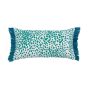 Pheasant Floral Cotton Cushion by Joules in Multi