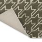 Houndstooth 162804 Wool Rugs by Ted Baker in Grey