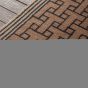 T Monogram Indoor Outdoor Rug 455811 by Ted Baker in Light Brown