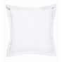 Plain Square Oxford Pillowcase By Bedeck of Belfast in White