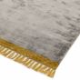 Elgin rugs in Silver Mustard