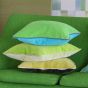 Designers Guild Corda Plain Cushion in Apple Green