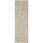 Colorado CLR02 Linear Wool Runner Rug by Nourison in Ivory Green