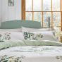 Lakeside Floral Cotton Bedding by Joules in Green