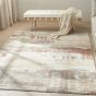 CK005 Enchanting ECH02 Rug by Calvin Klein in Grey Rust Orange