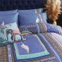 Lattice Windows Bedding by Sara Miller in Indigo Blue