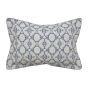 Kateri Shipibo Geometric Bamboo Cotton Bedding in Midnight Blue