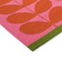 Solid Stem Indoor Outdoor Rug 463601 by Orla Kiely in Paprika Orange