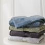 Kanoko Organic Cotton Towels by Zoffany in Green Stone