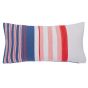 Chinoise Floral Stripe Cushion by Joules in Multi