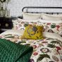 Jackfruit Designer Bedding and Pillowcase By Sanderson in Fig Olive Green