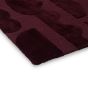 Twinset Mural Wool Rugs in Burgundy 121100 By Brink and Campman