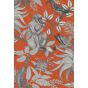 Savuti Wallpaper 1001 by Cole & Son in Tangerine Orange