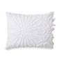 Chenille Medallion Bedding and Pillowcase By Peri Home White