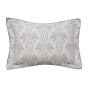 Saffi Floral Paisley Cotton Bedding in Silver Grey