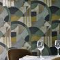 Abstract 1928 Wallpaper 312887 by Zoffany in Antique Olivine