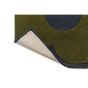 Sprig Stem Wool Rugs 063908 by Orla Kiely in Marine Blue