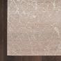 Nourison Exhale Abstract Runner Rugs EXL02 in Moca Ivory