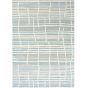 Tortoiseshell Stripe Rugs 039808 in Jade by Florence Broadhurst