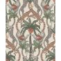 Safari Totem Wallpaper 119 2011 by Cole & Son in Terracotta Orange