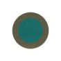 Habitat Festival Round Indoor Outdoor Rug 496308 by Brink & Campman in Aqua Blue