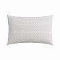 Long Island Dashed Weave Bedding by Helena Springfield in White & Grey