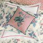 Rubus Floral Cushion by Sanderson in Raspberry Pink