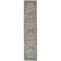 Quarry Modern Hallway Runner QUA05 in Ivory Grey by Nourison