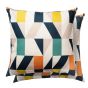 Nuevo Geometric Indoor Outdoor Cushion By Scion in Citrus Multi