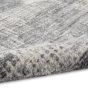 Rush Abstract Rugs CK953 by Designer Calvin Klein in Grey Beige