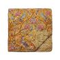 Seasons By May Quilted Throw in Saffron Yellow By Morris & Co