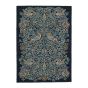 Bird Floral Wool Rugs 128308 by Morris & Co in Webbs Blue