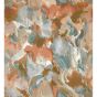 Foresta Wallpaper 113001 by Harlequin in Baked Terracotta Cerulean