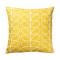 Art Deco Floral Stem Indoor Outdoor Cushion By Orla Kiely in Pink