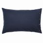 Linen Cotton Plain Dye Bedding by Morris & Co in Blue