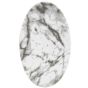 Luxury Carare Marbled Bath Mat by Designer Abyss & Habidecor