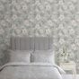 Fleurir Floral Wallpaper 114917 by Laura Ashley in Smoke Green