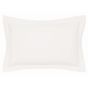 Plain Oxford Pillowcase By Bedeck of Belfast in Chalk Cream