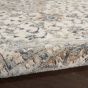 Quarry Modern Hallway Runner QUA05 in Ivory Grey by Nourison